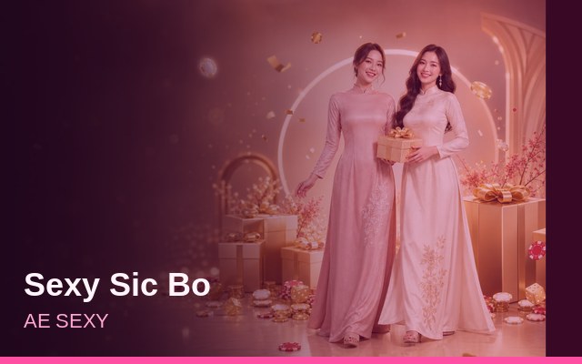 Ảnh minh hoạ bàn Sic Bo trong sảnh AE Sexy tại EU9